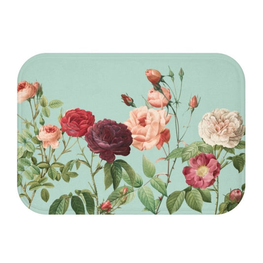 Teal Bath Mat Home Accents - A Delightful Addition to Your Rose Garden
