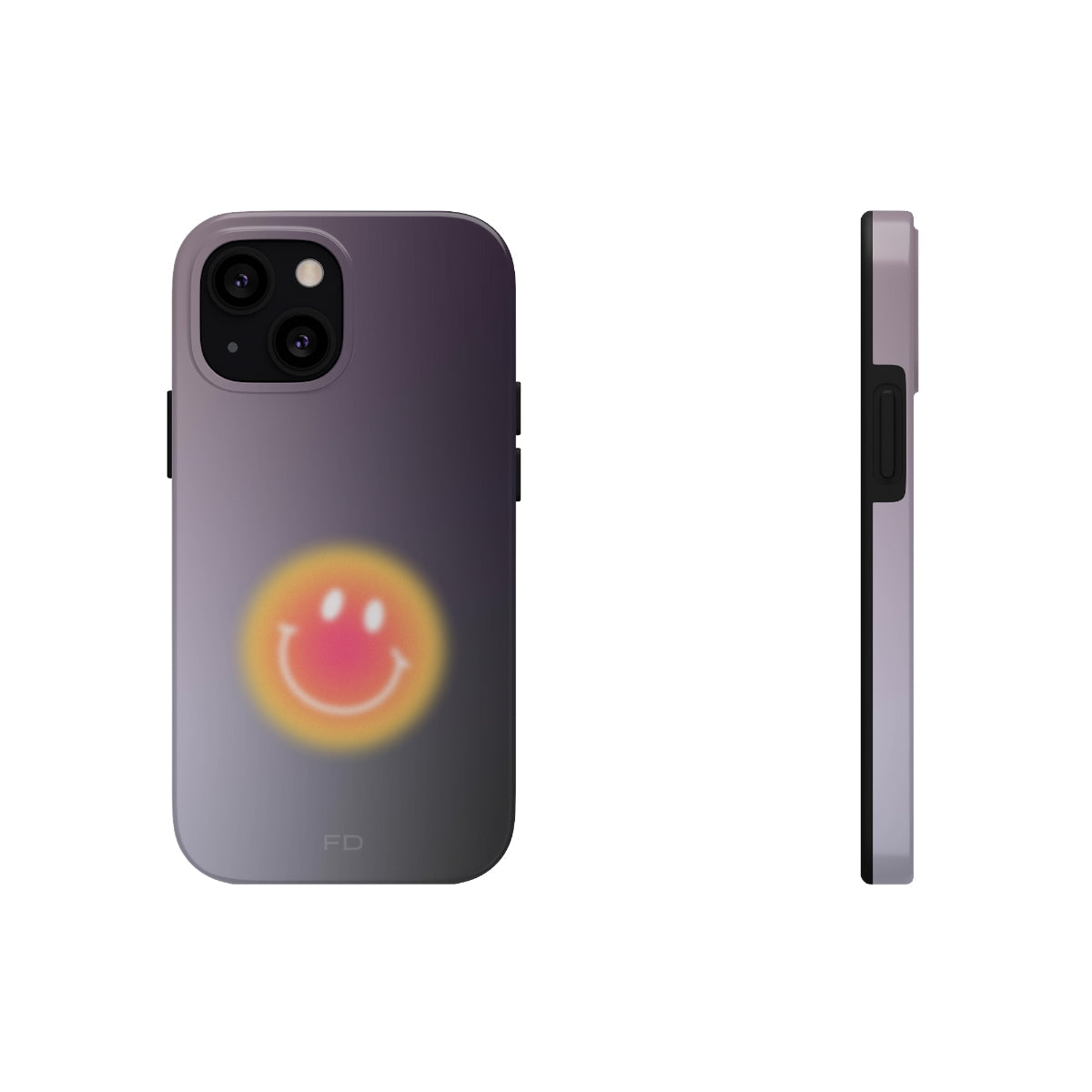 Wireless Charging Smiley Face iPhone Case