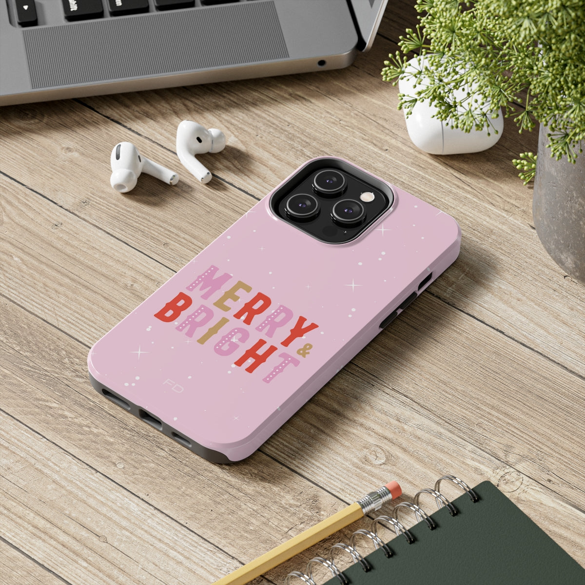Vibrant & Joyful Durable Phone Case for iPhone with Wireless Charging