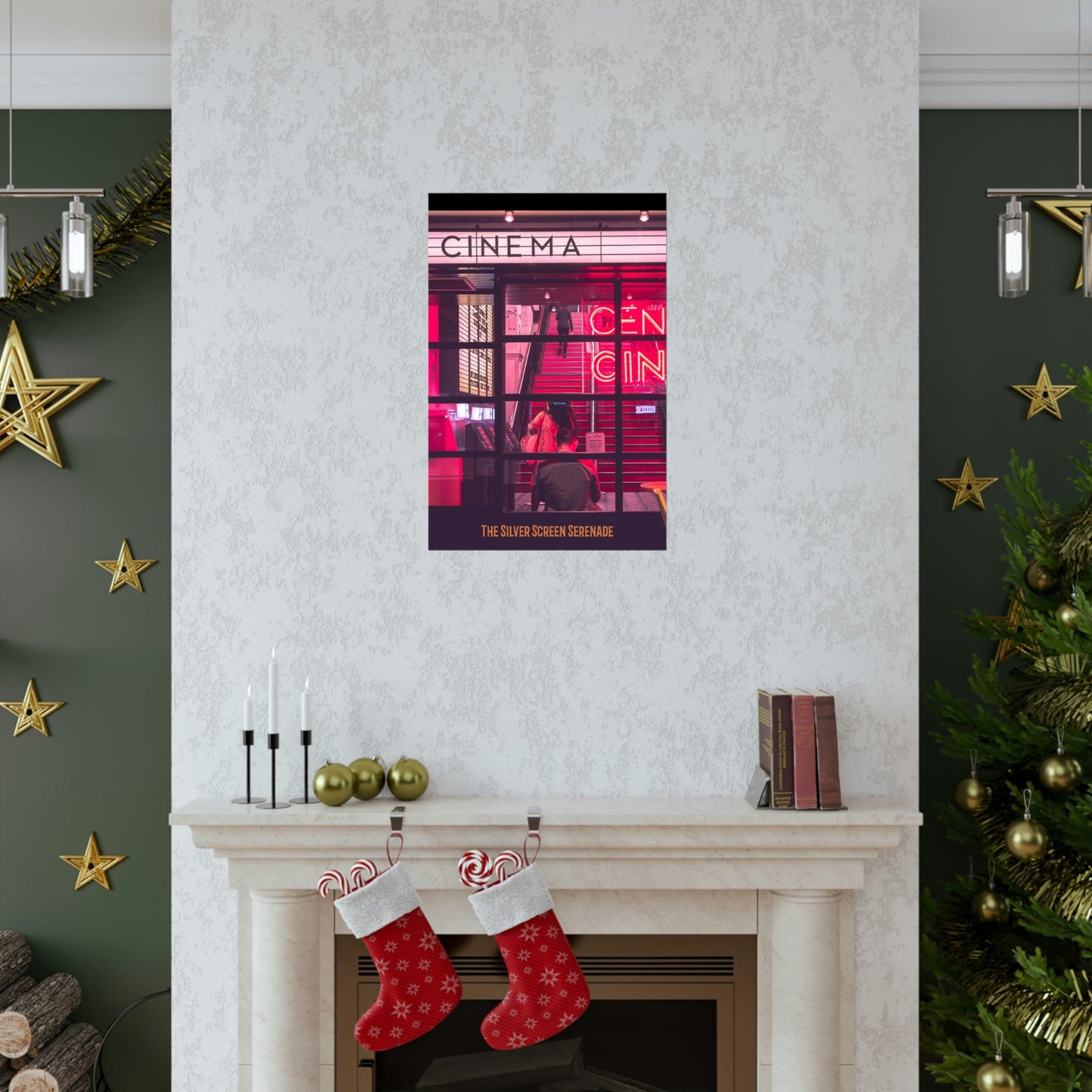 Vintage Movie Theme Print