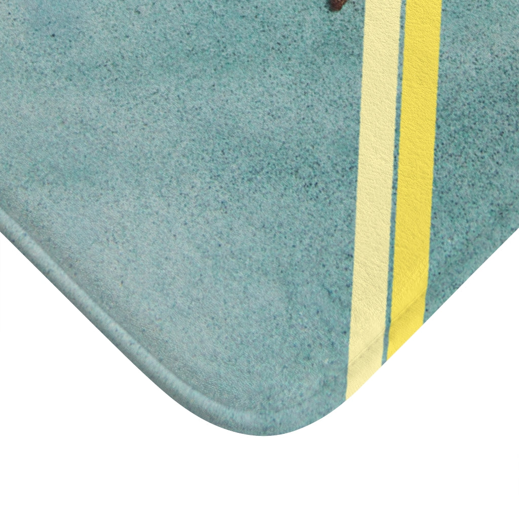 Beach Starfish Abstract Bath Mat - Stylish Home Decor