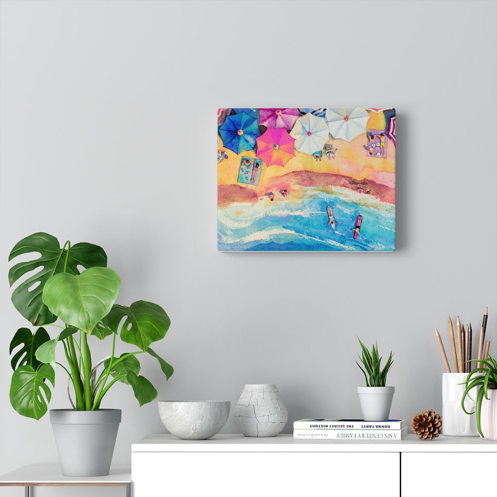 Vibrant Seaside Canvas Gallery Wraps Wall Decor