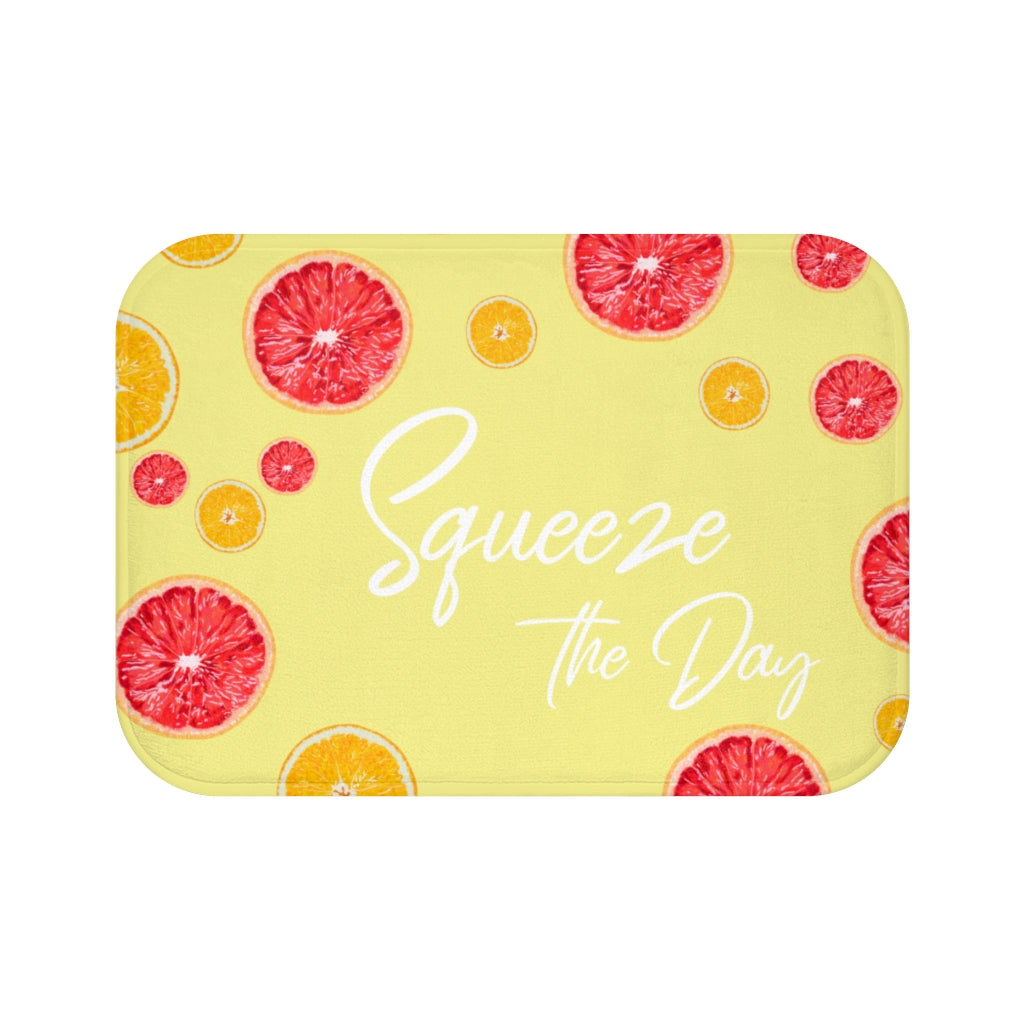 Squeeze the Day Citrus Bath Mat