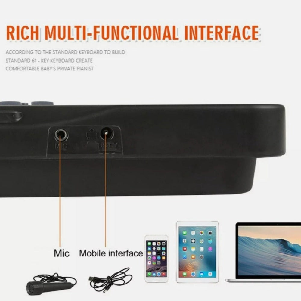 Portable Kids' Electronic Keyboard - Musical Piano