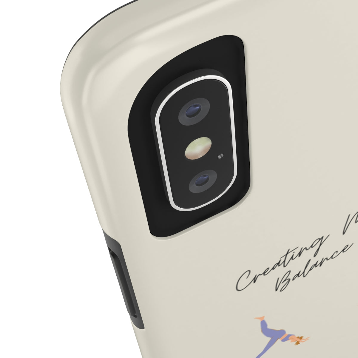 Tough Case for iPhone with Wireless Charging - Yoga Poses
