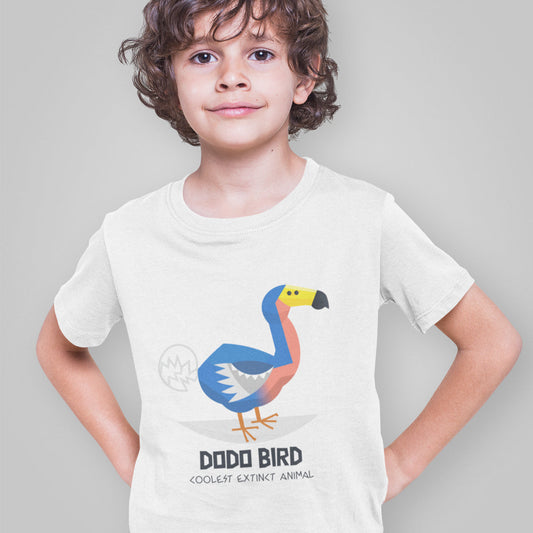 T-Shirt for Boys Featuring a Bird Emblem