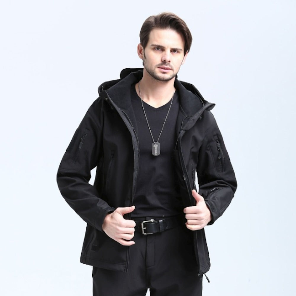 Wind and Waterproof Military-Inspired Men's Jacket