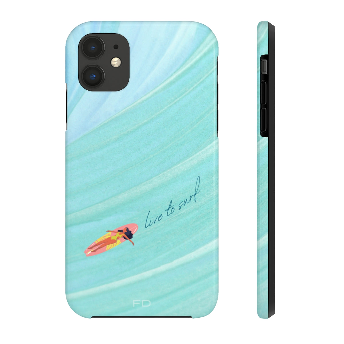Surf Strong iPhone Case with Wireless Charging