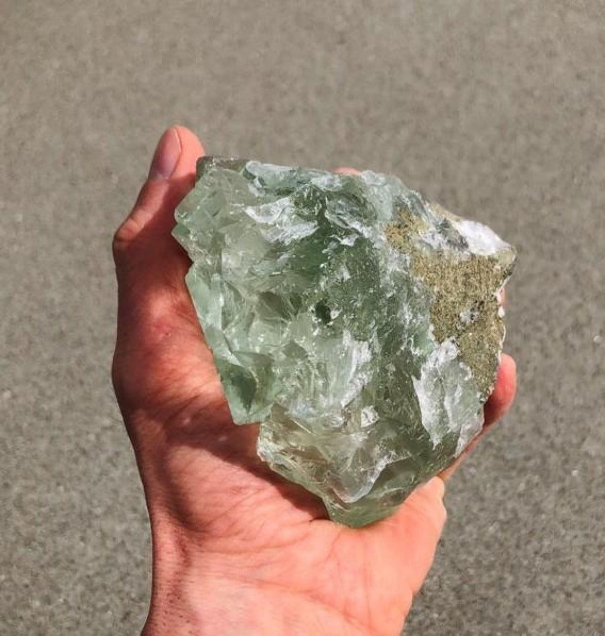 The Healing Power of Natural Green Fluorite Meditation Crystal