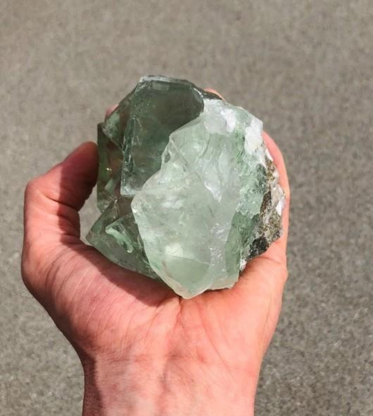 The Healing Power of Natural Green Fluorite Meditation Crystal