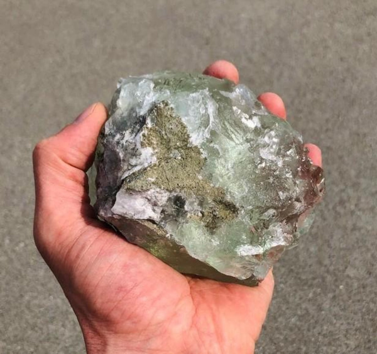 The Healing Power of Natural Green Fluorite Meditation Crystal