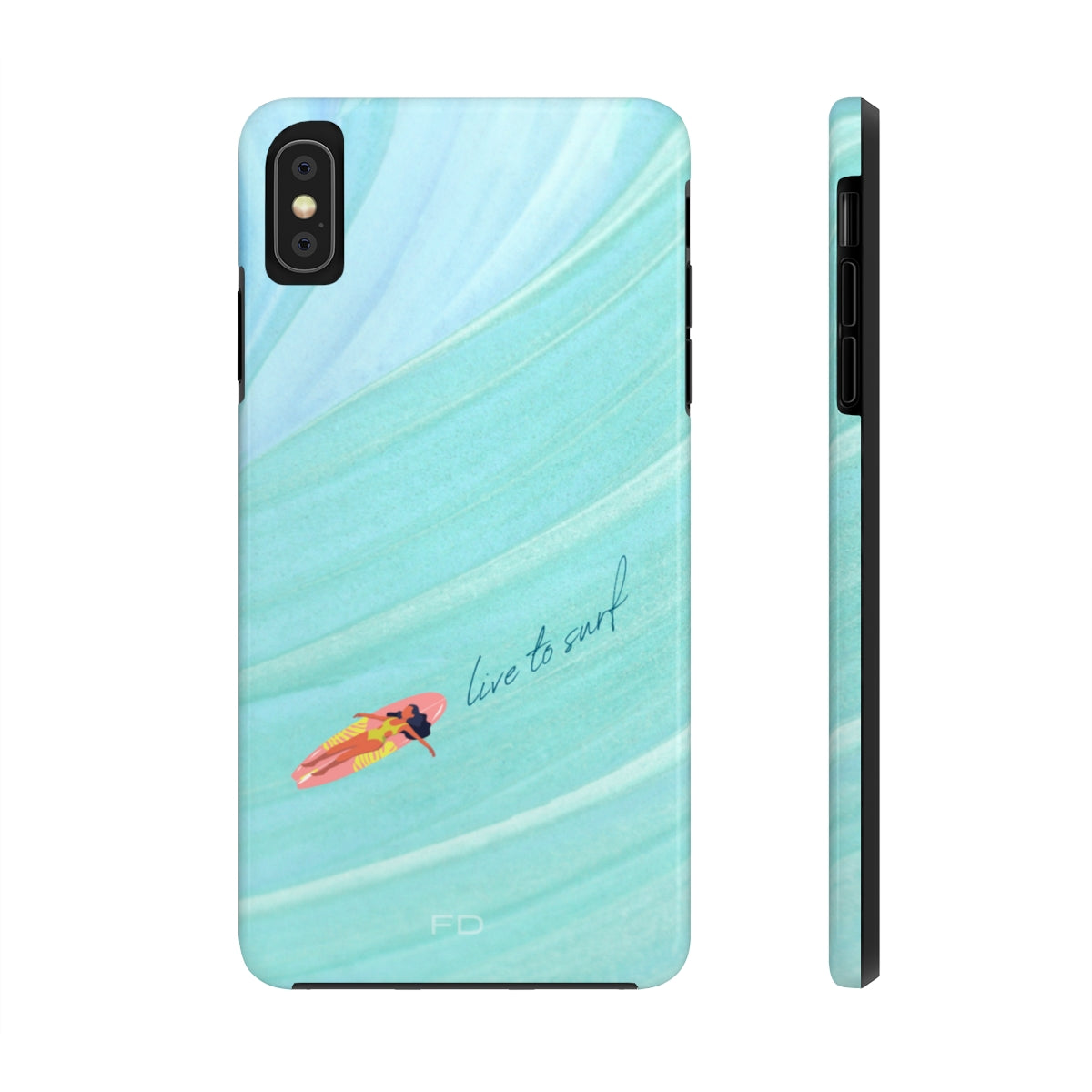 Surf Strong iPhone Case with Wireless Charging