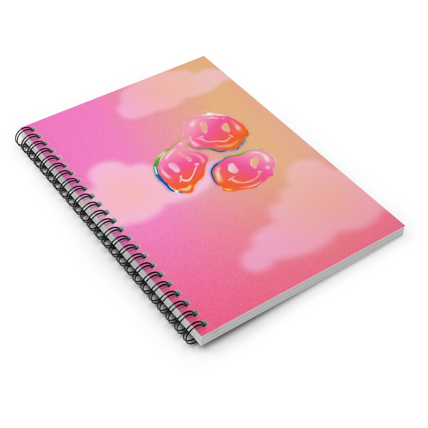 Spiral Notebook with Joyful Smiles