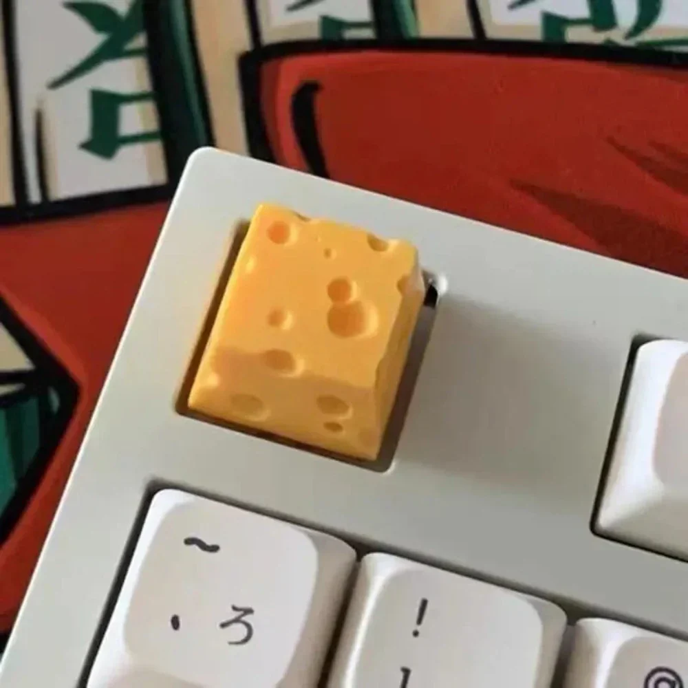 Cheese-Inspired ESC Keycap Design