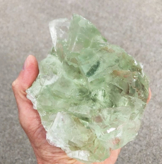 The Healing Power of Natural Green Fluorite Meditation Crystal