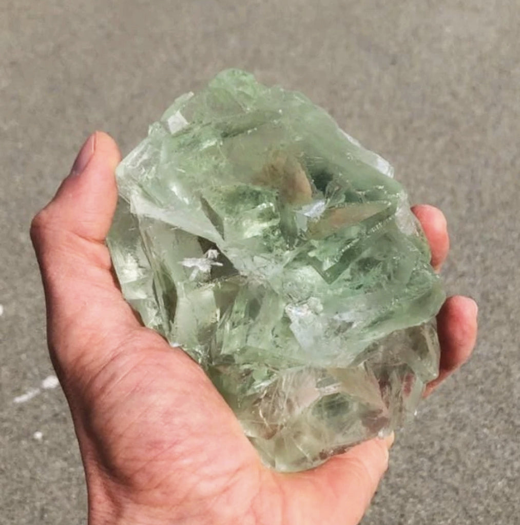 The Healing Power of Natural Green Fluorite Meditation Crystal