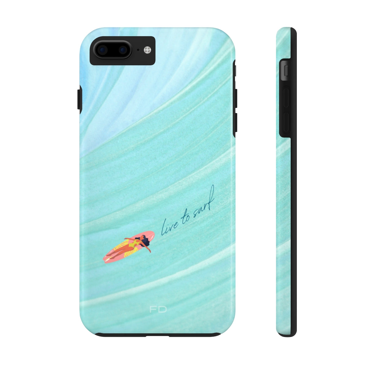 Surf Strong iPhone Case with Wireless Charging