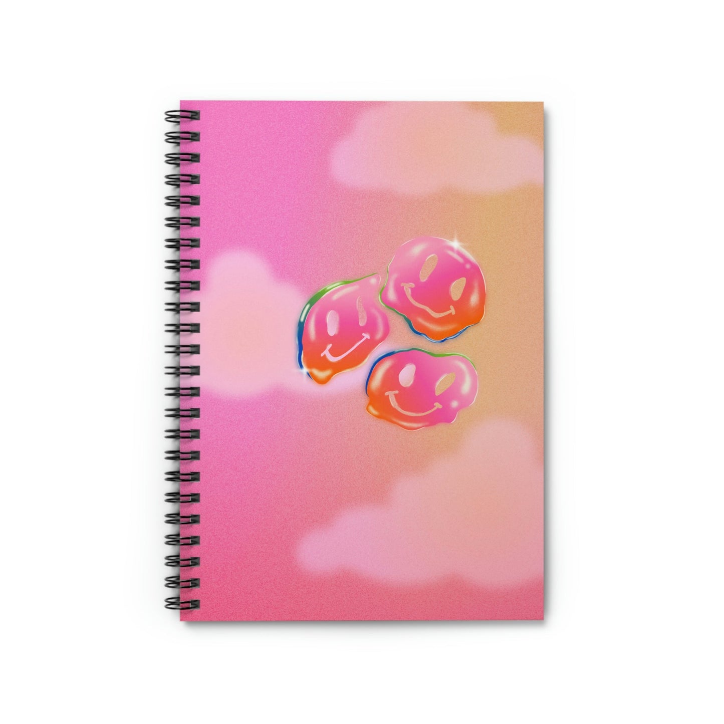 Spiral Notebook with Joyful Smiles