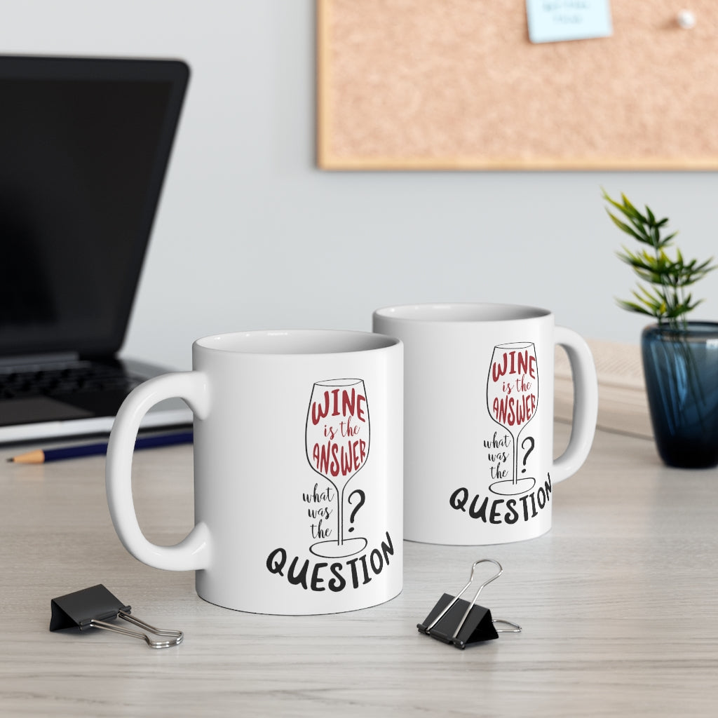 The Answer is Wine: A Mug for the Inquisitive