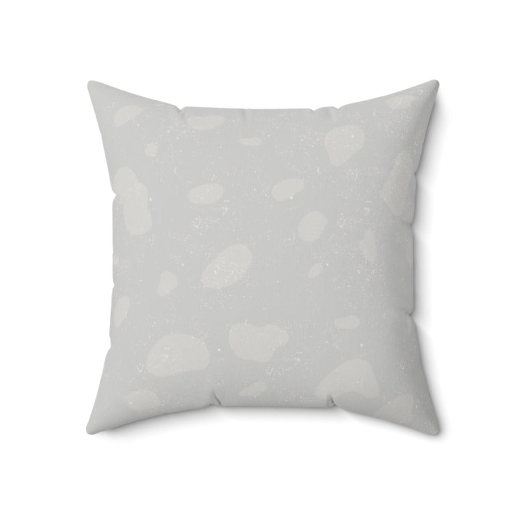 Spotted Gray Decorative Pillow - 20" x 20"