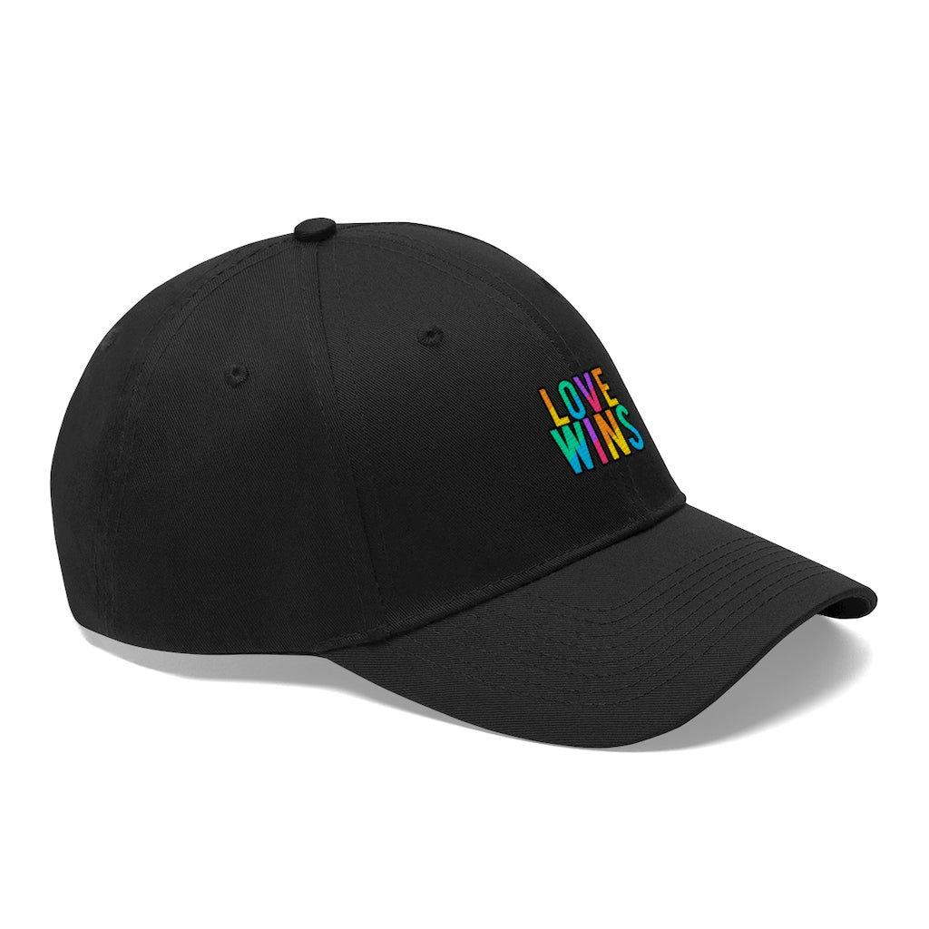 Unisex Twill Cap - Rainbow Love Triumphs