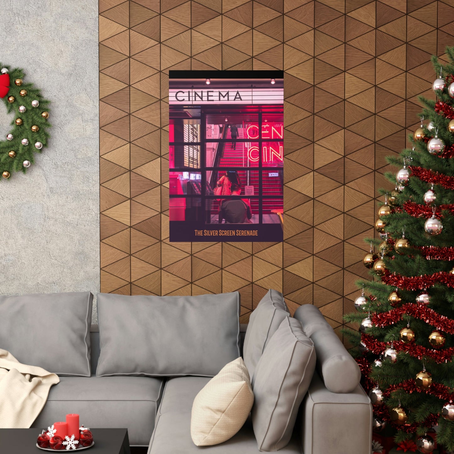 Vintage Movie Theme Print