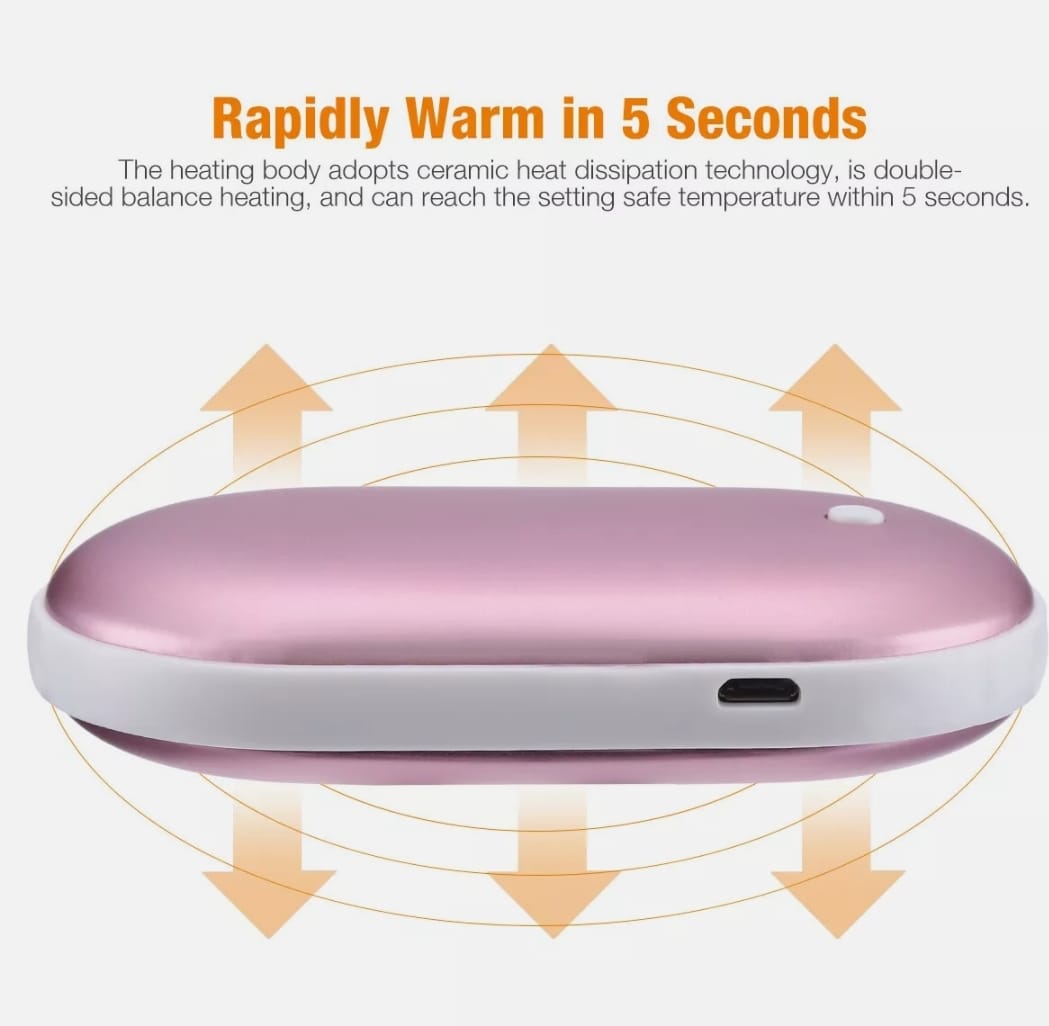 USB Egg-Shaped Hand Warmer - Take Warmth Anywhere You Go!