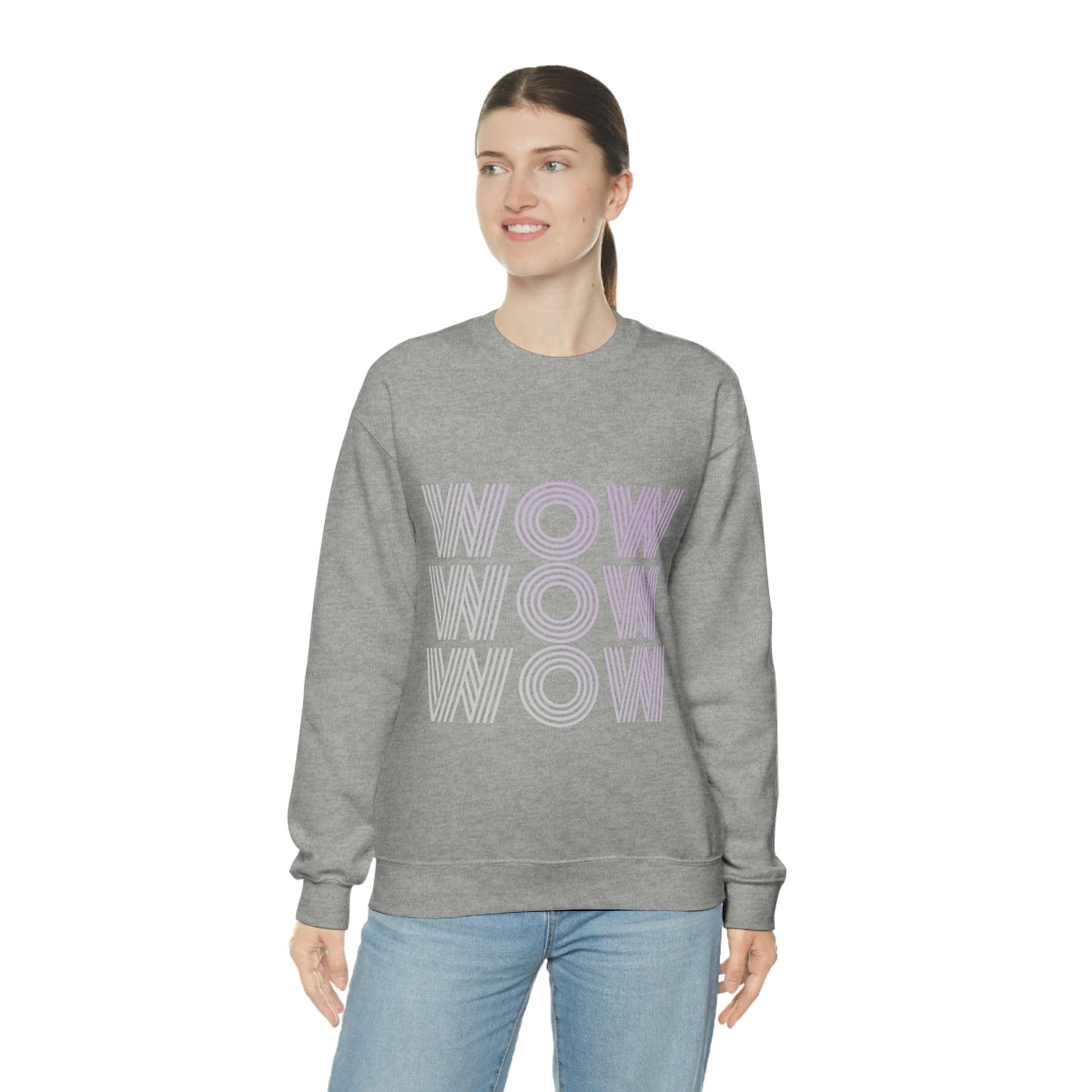 Wow Logo Sweatshirt for Women