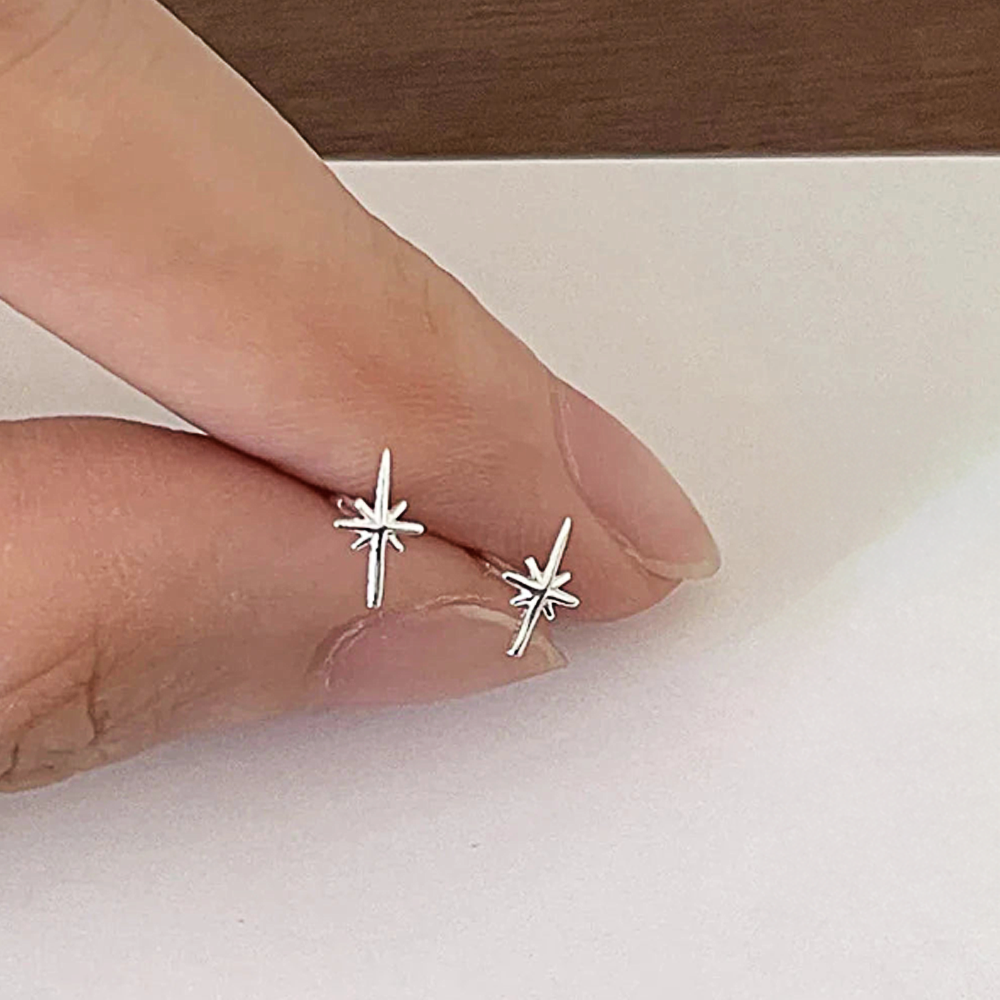 Shiny Star Earrings