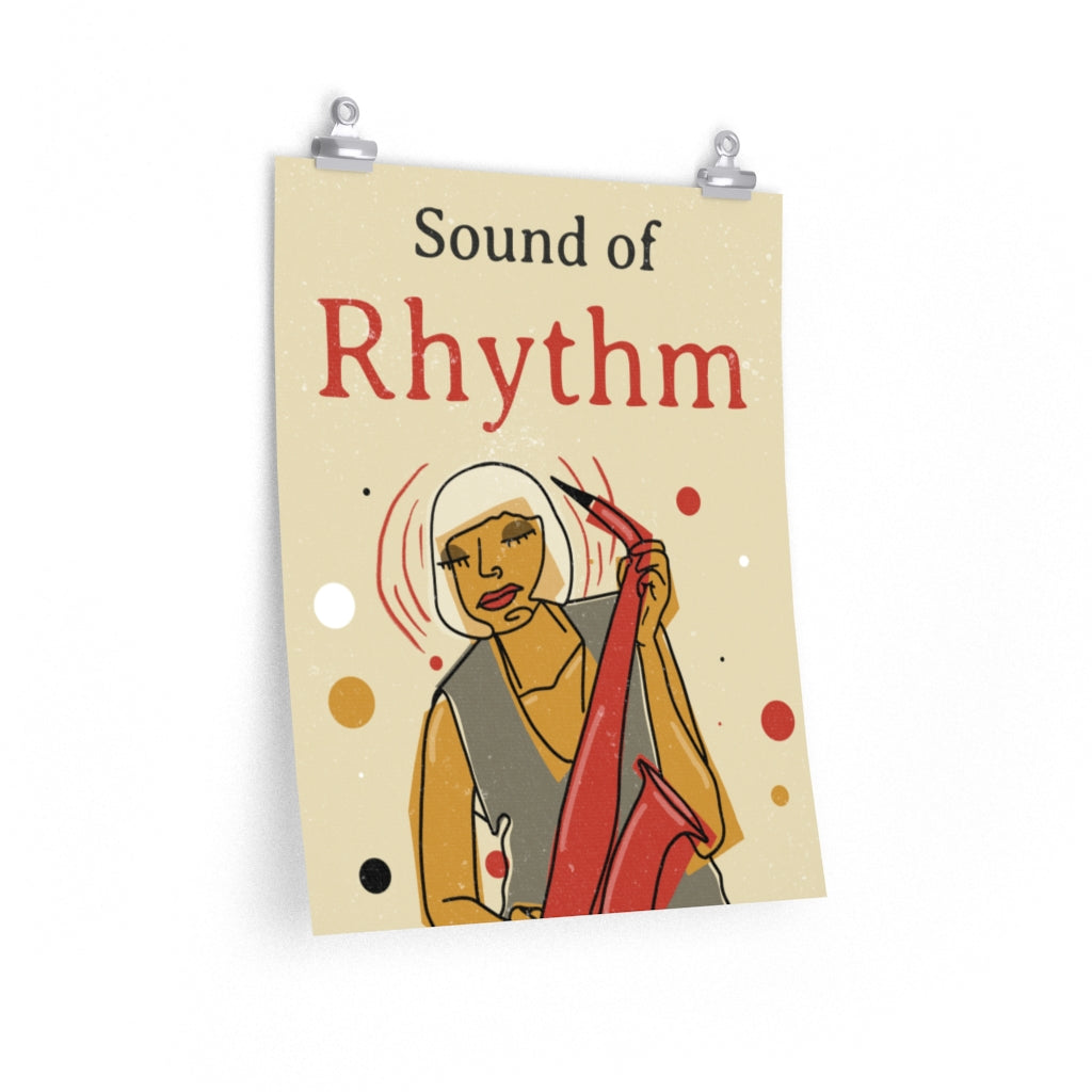 Vintage Jazz Poster: Resonance of Rhythm