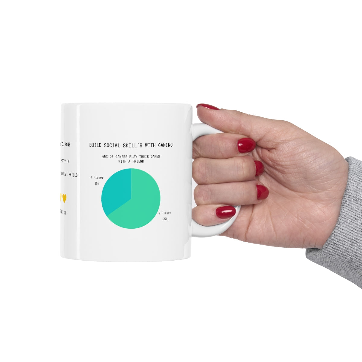 Infograph Mug for Gaming Enthusiasts