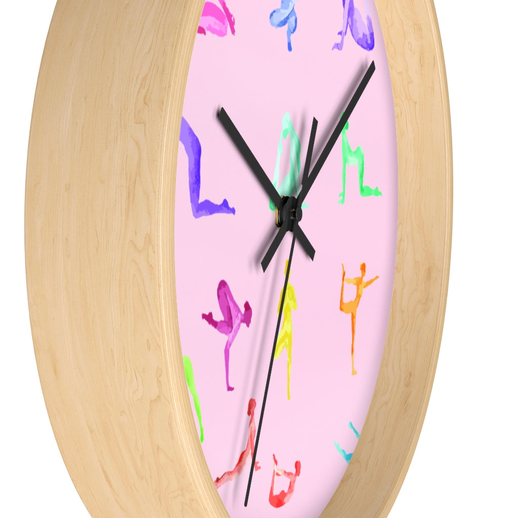 Wall Clock: Yoga Haven