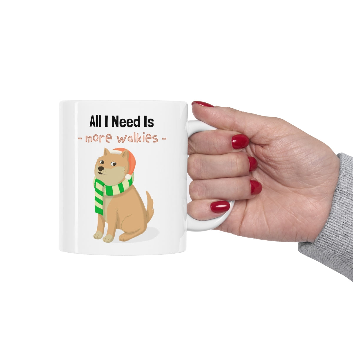 More Walkies Shiba Dog Mug: Embrace the Paw-some Journey!