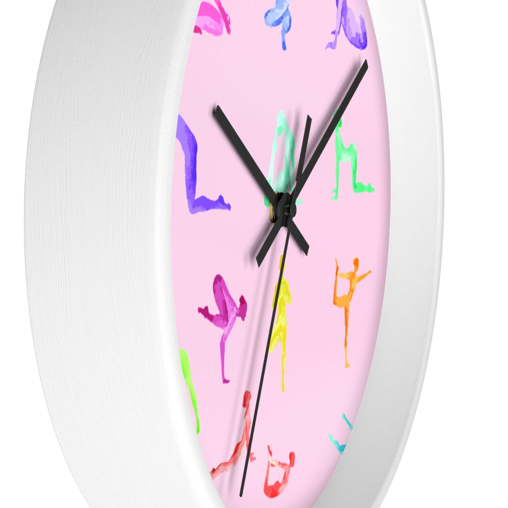 Wall Clock: Yoga Haven
