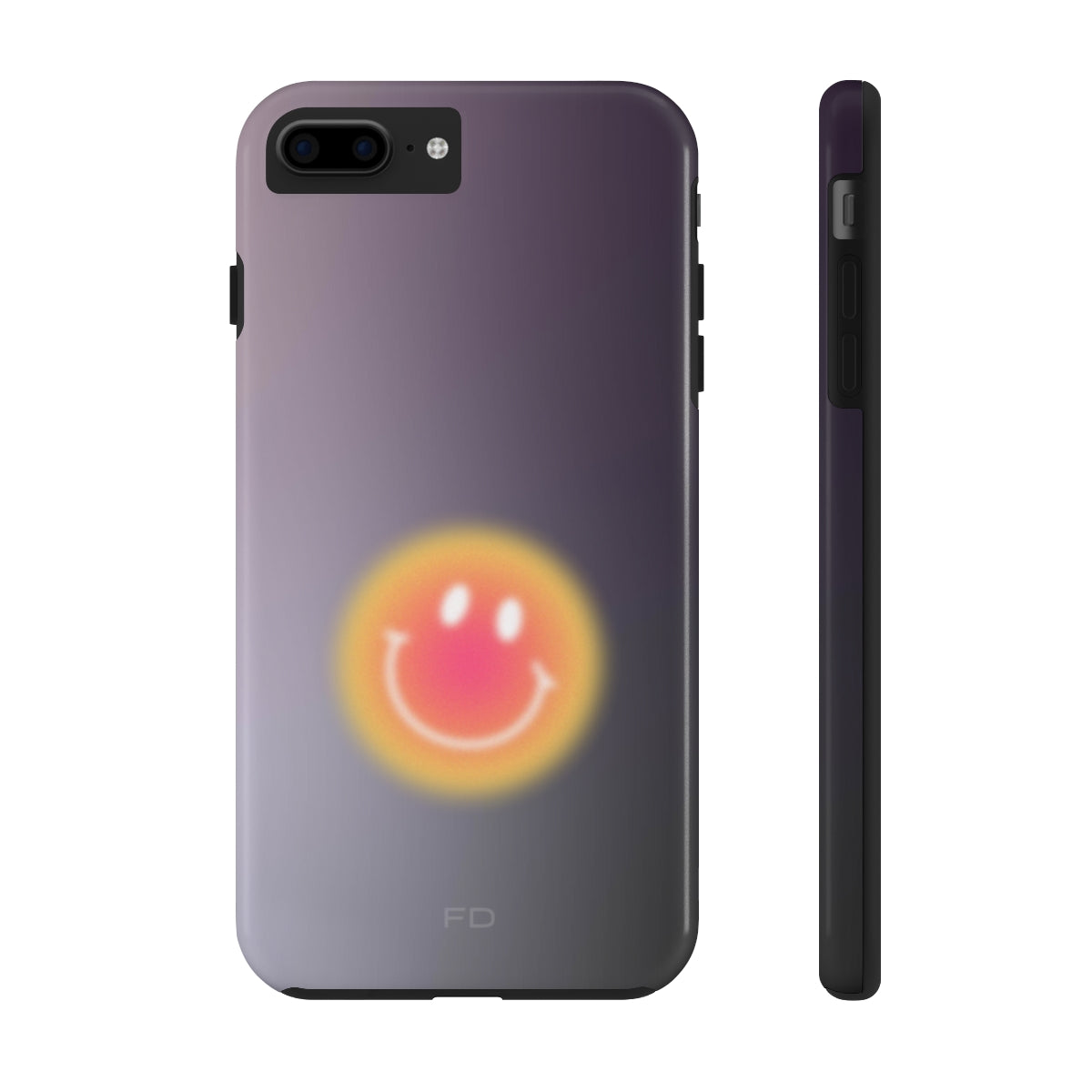 Wireless Charging Smiley Face iPhone Case