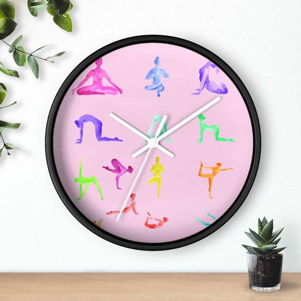 Wall Clock: Yoga Haven