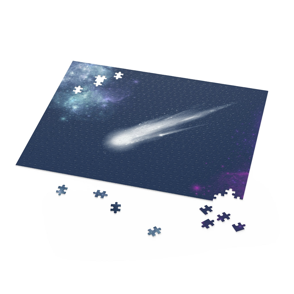 Darting Comet Universe Jigsaw Puzzle - 500-Piece