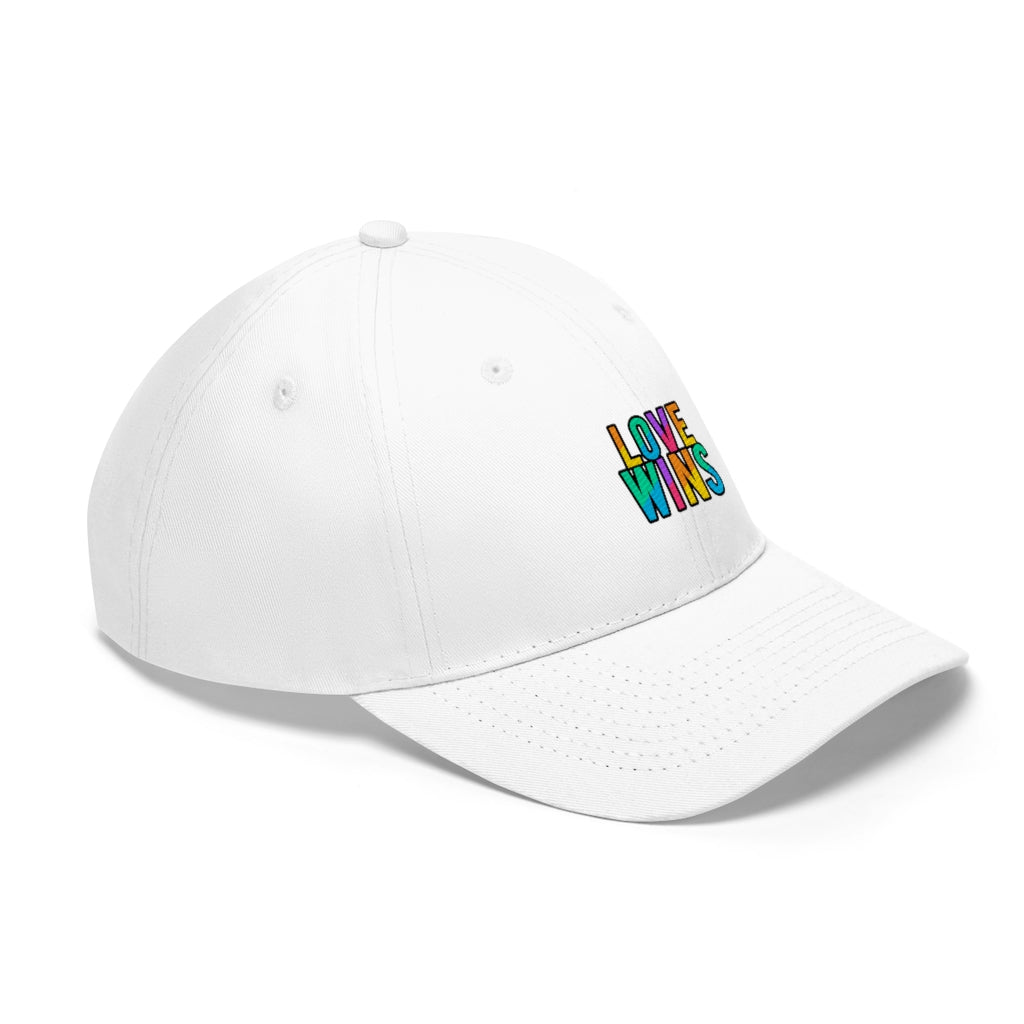 Unisex Twill Cap - Rainbow Love Triumphs