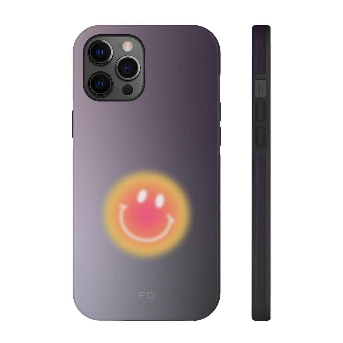 Wireless Charging Smiley Face iPhone Case