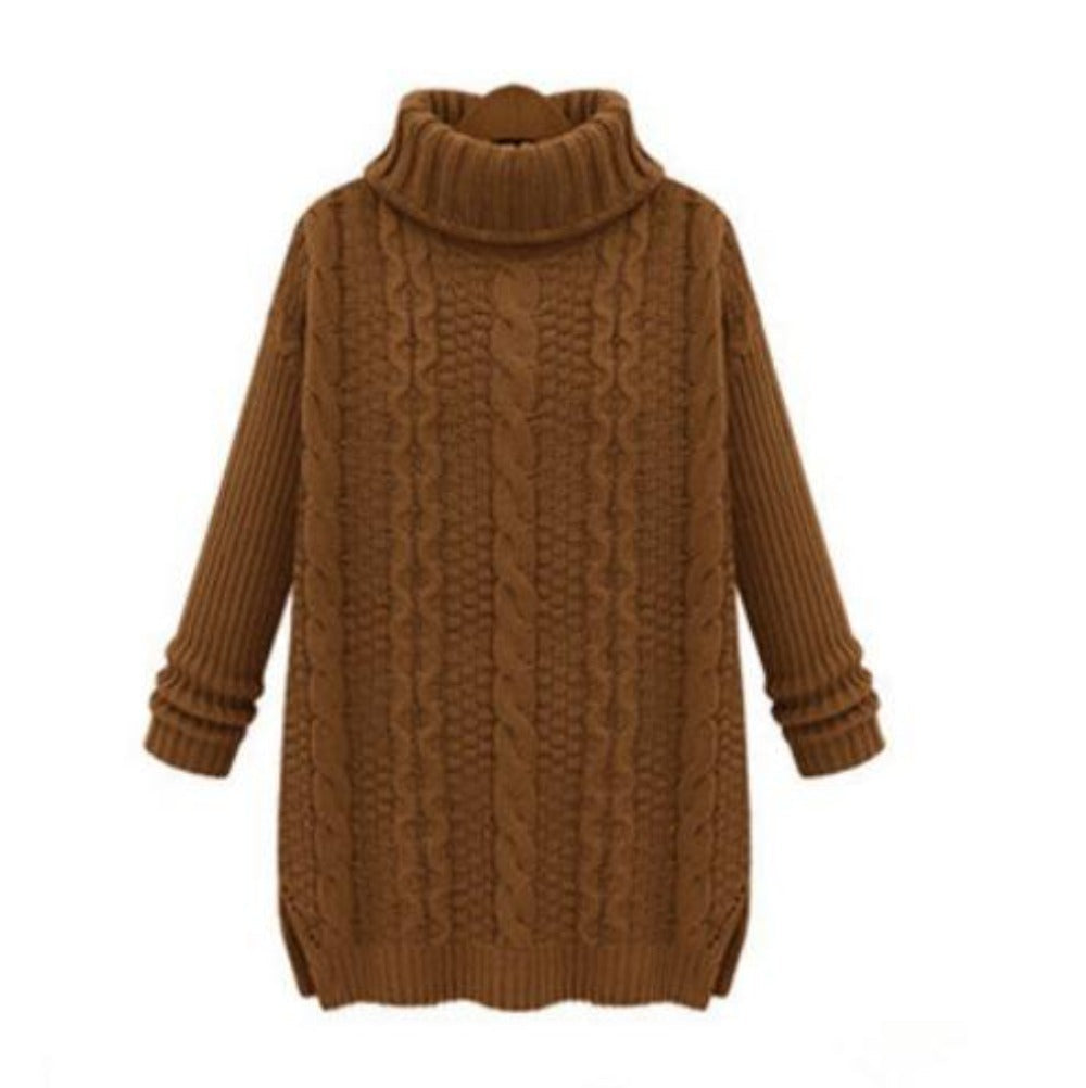 Turtle Neck Women's Sweater - Timeless and Elegant