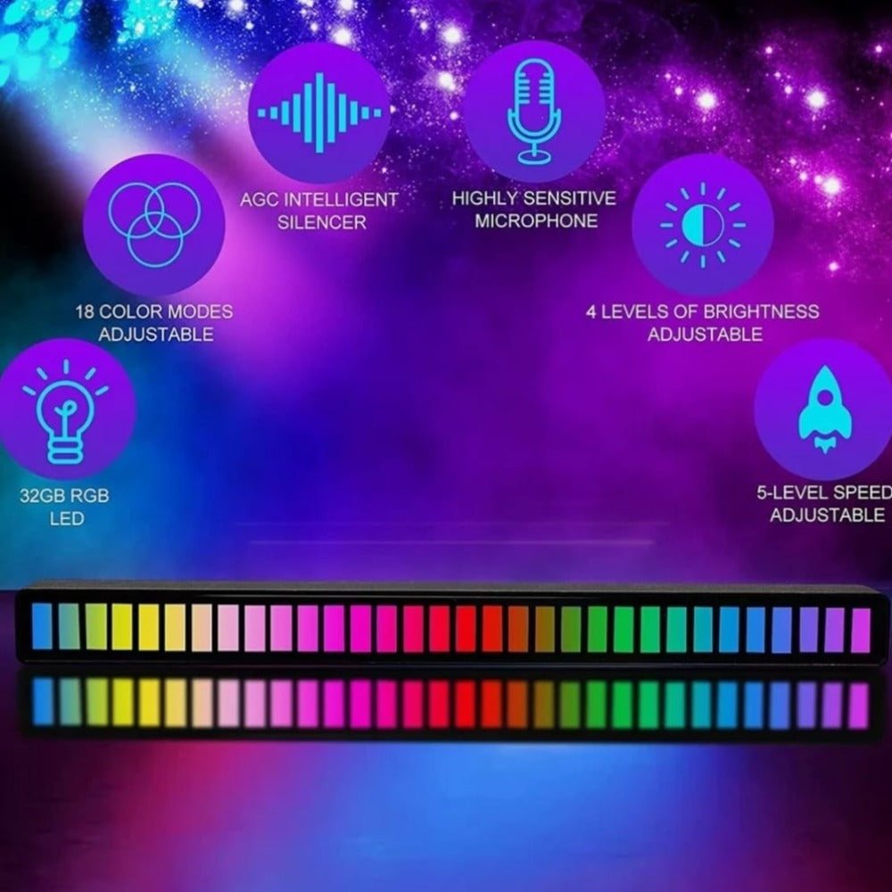 Pair of Dragon Music Reactive LED Light Bars