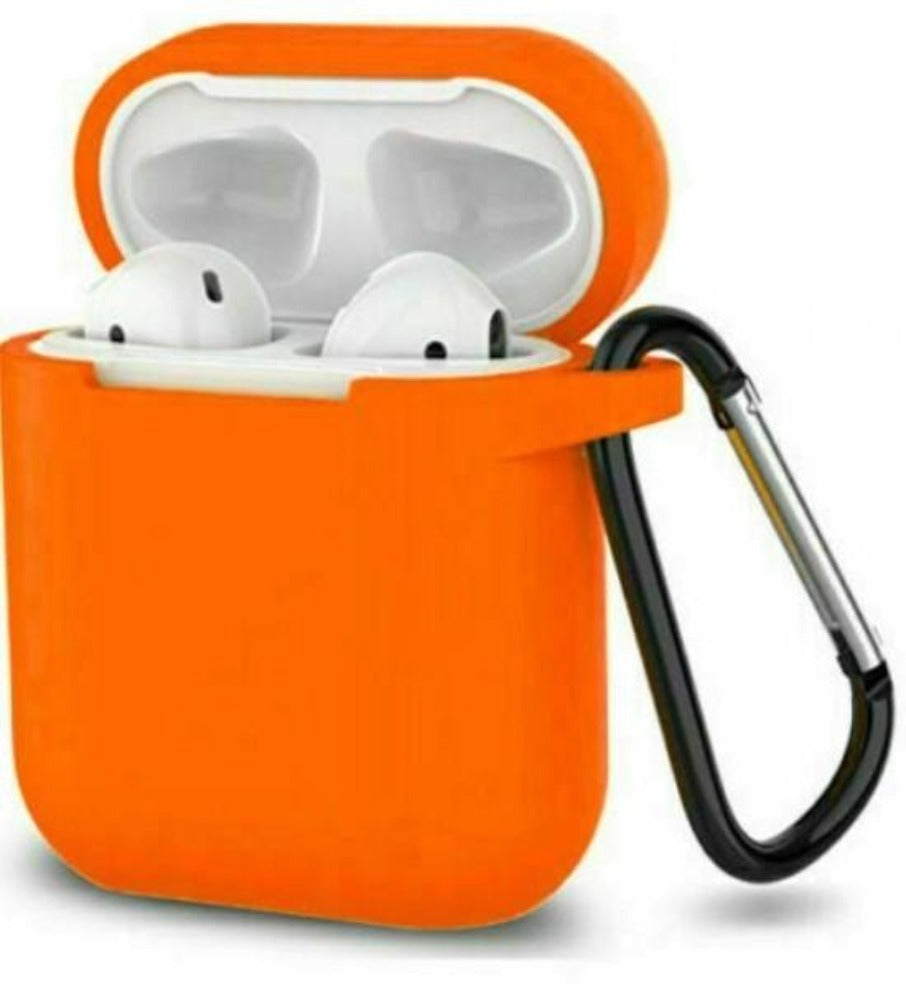 Water-resistant Silicone Carrying Case with Keychain for Airpods (Set of 3)
