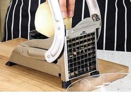 Two Varieties of Blades Stainless Steel Potato and French Fries Cutter