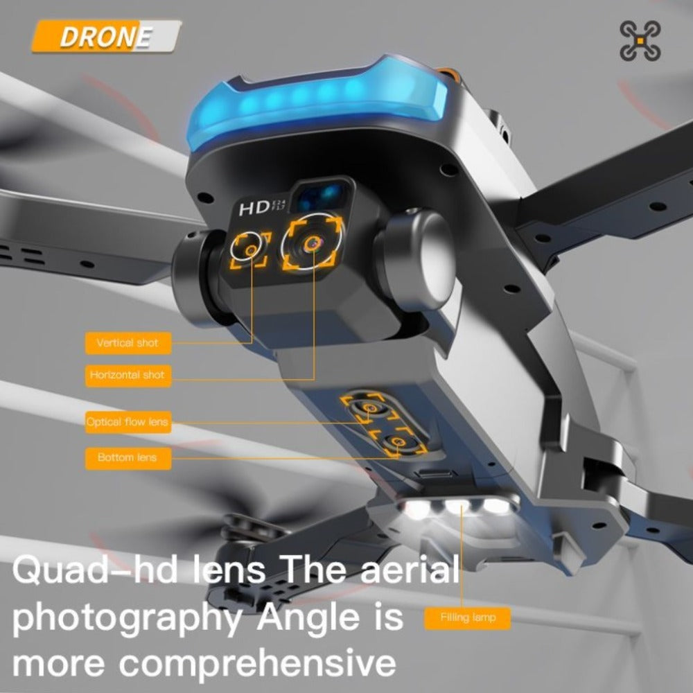 Smart Dual-Camera Ninja Phantom 15PRO Drone with Dragon-like Design