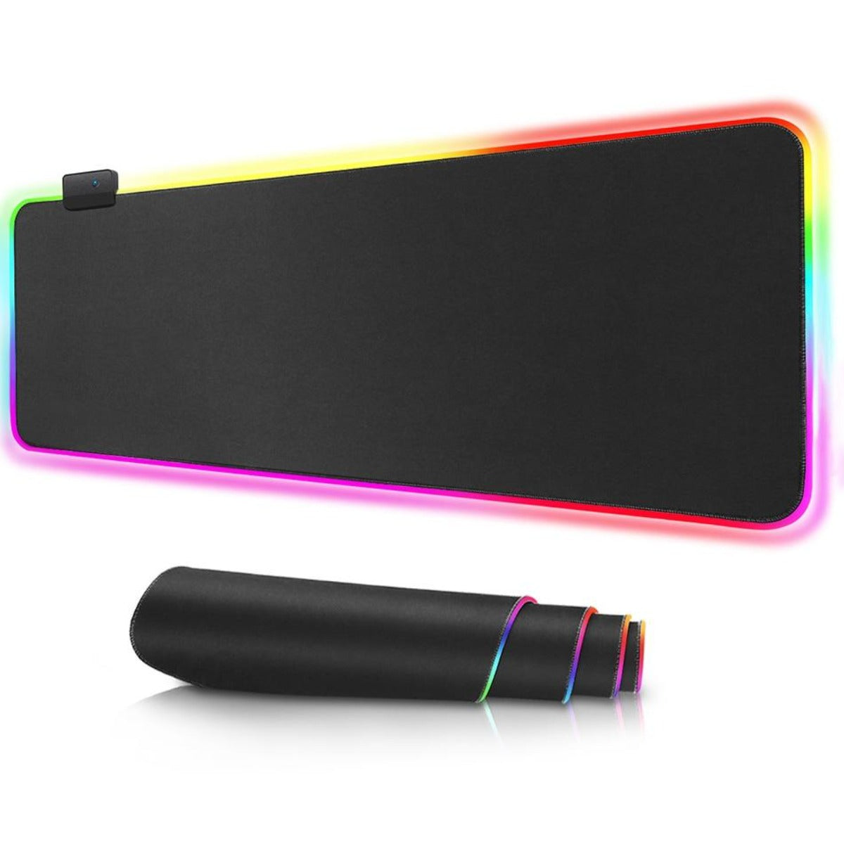 Large Size Dragon RGB Gaming Mouse Pad - Illuminated with a Single Touch