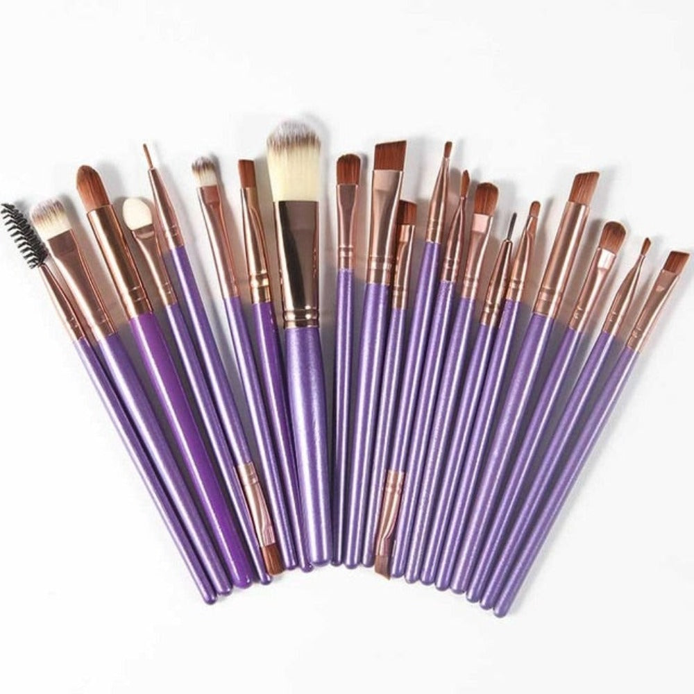 20-Piece Cosmetics Brush Set