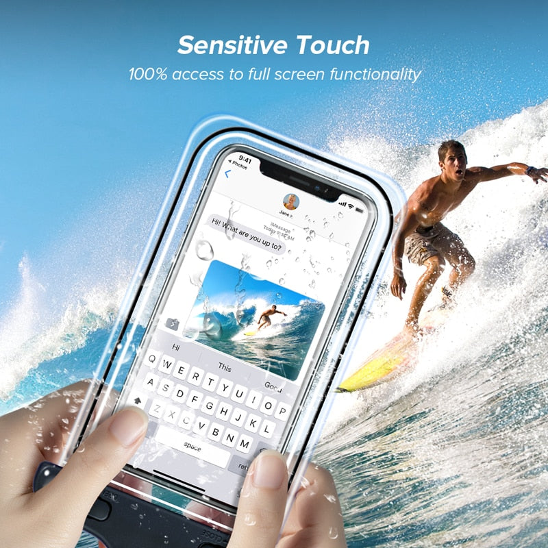 360° Water-Resistant Phone Case for iPhones and Android Devices (Pack of 3)