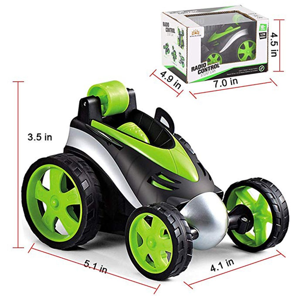 Wireless Remote Control Toy Car with Flipping Wheels