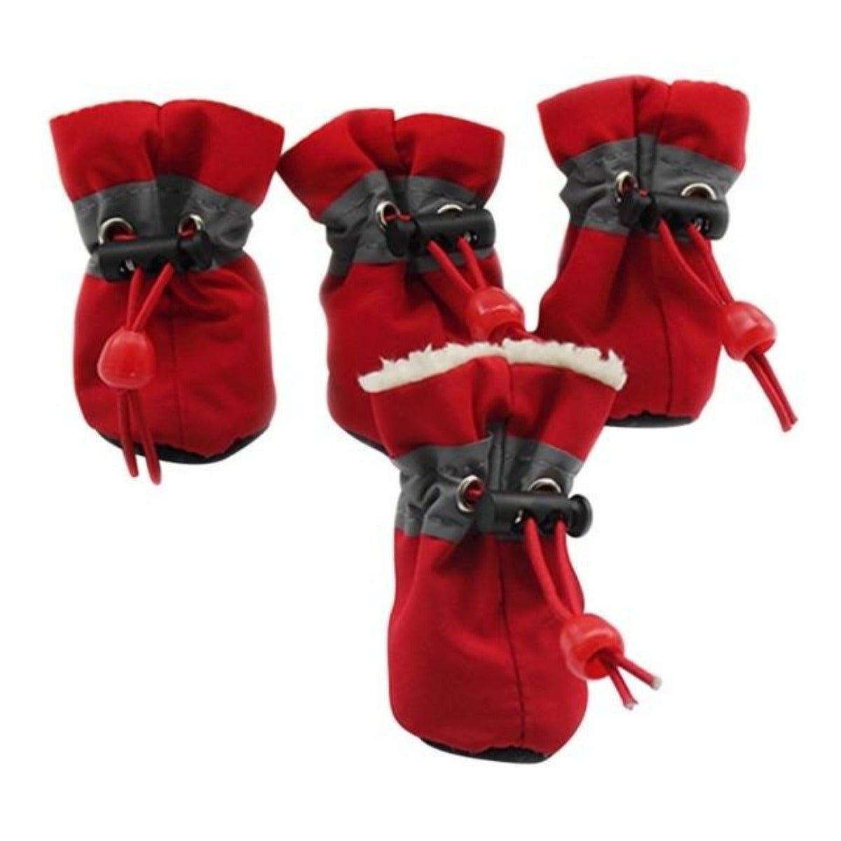 4-Piece Set of Shoes to Keep Your Dogs Warm During Winter