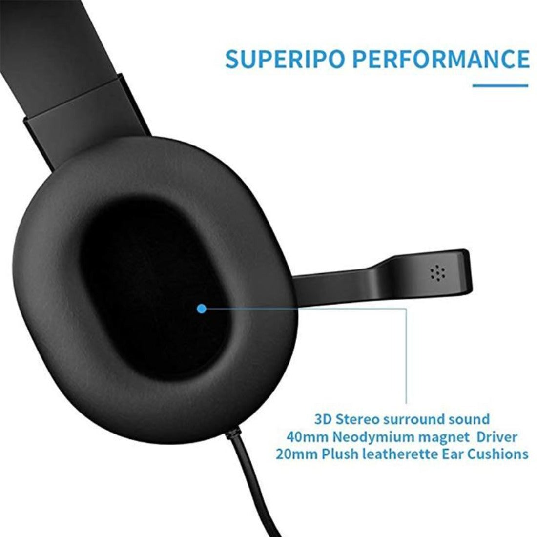 Wired Stereo Gaming Headset - Dragon Space S3600
